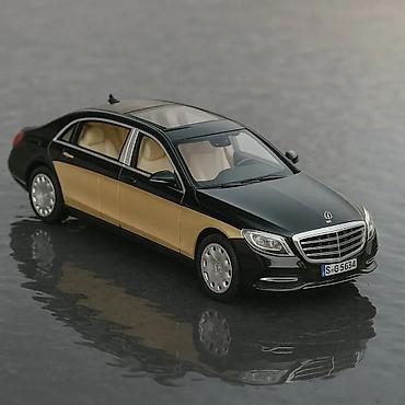 autima: Mercedes-maybach s-class black & gold ekskluzivni model li — 1