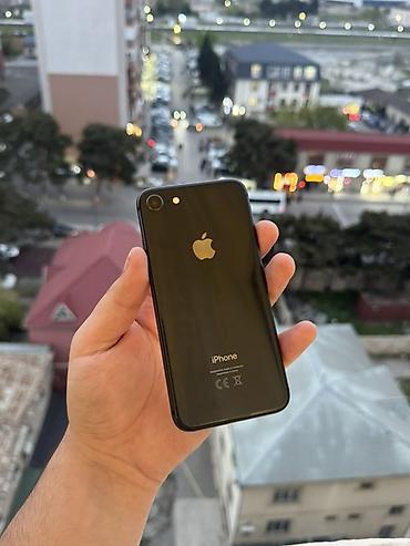 ikinci el iphone 8: IPhone 8, 64 GB, Qara, Barmaq izi, Simsiz şarj, Sənədlərlə — 1