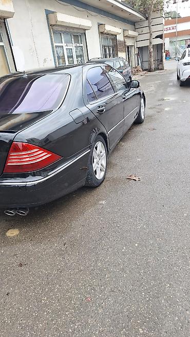 arxa most: Mercedes-Benz S-Class: 4.3 l | 2000 il Sedan — 2