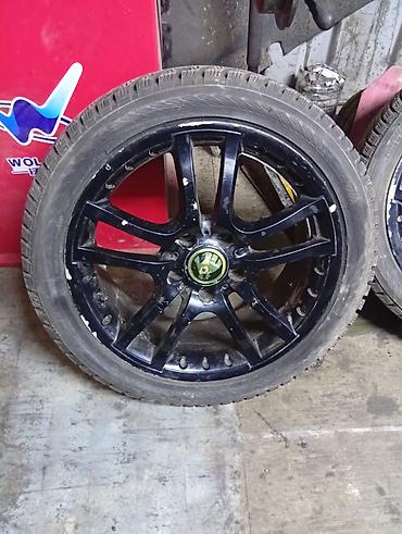 Колеса в сборе: Колеса в сборе 215 / 45 / R 17, Зимняя шипованная, Комплект, Литые — 7