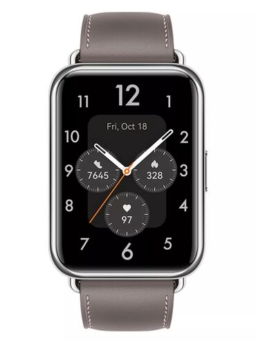 Huawei: Смарт-часы HUAWEI Watch FIT 2 Classic Nebula Gray почти новый. Все