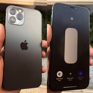 iphone 12 mini: IPhone 12 Pro, 128 GB, Graphite, Simsiz şarj, Face ID