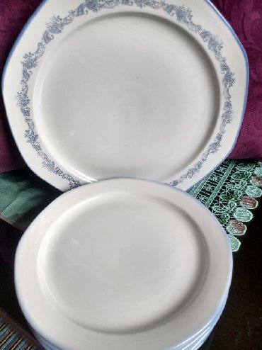 Kuhinjski setovi | Srbija: Novi porcelanski set za tortu i kolace,veliki tanjir