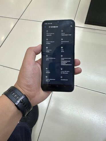 купить монитор для пк бу: Realme C31, Колдонулган, 64 ГБ, түсү - Кара, 2 SIM