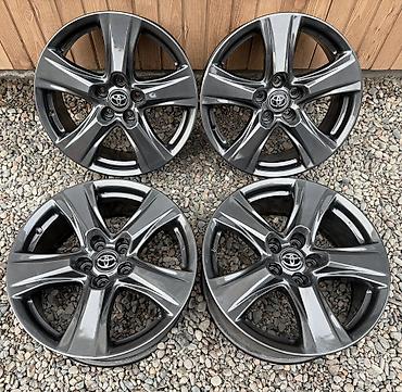 Диски: Литые Диски R 18 Toyota, Комплект, отверстий - 5, Б/у — 1