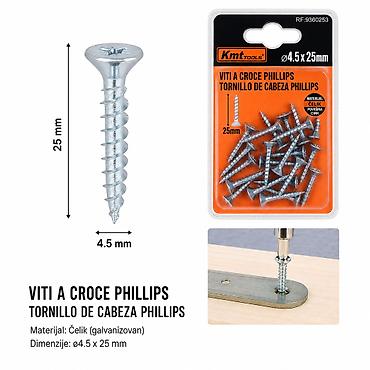 Screws & Fasteners: KMT ekseri za lesonit – belo pocinkovani - Brend: Kmt style - Tip — 1