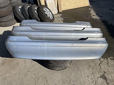 на w220: Бампер Mercedes-Benz, Б/у, Оригинал — 1