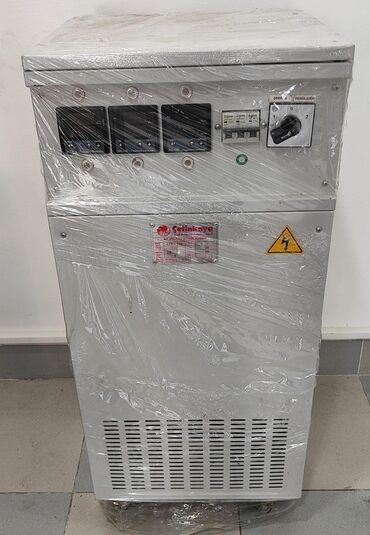 kreditle generator: İşlənmiş Sənaye üçün Stabilizator Сetinkaya, 3 faza, 220/380 V, Ünvandan götürmə, Pulsuz çatdırılma, Ödənişli çatdırılma, Zəmanətli