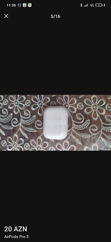 Qulaqcıqlar: Yeni Simsiz (Bluetooth) Qulaqcıqlar, Apple, rəng - Ağ — 3