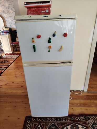 soyuducu kicik: Б/у 2 двери Dnepr Холодильник Продажа, цвет - Белый