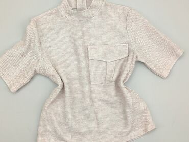 białe bluzki z bufiastymi rękawami: Blouse, Reserved, M (EU 38), condition - Very good