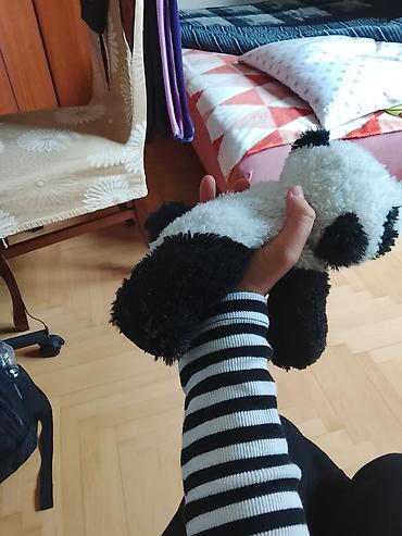 Plišane igračke: Plišani jastuk i igračka – set - Veliki okrugli plišani jastuk sa — 19