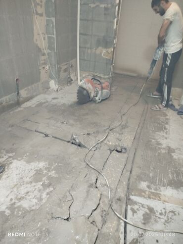 Beton işləri: Beton kəsmə beton deşmə xidməti Karot - HILTI DD 200 / 350 ilə 25 ° — 2