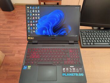 notebook satisi: İşlənmiş Acer Nitro, 15.6 ", Intel Core i7, 512 GB, Rayonlara çatdırılma