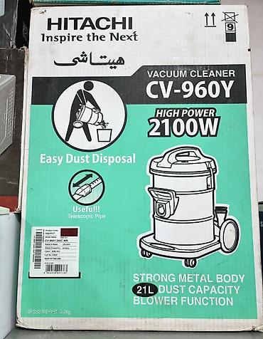 ev eşyası: Tozsoran HITACHI Model: CV-960 Y TAILAND istehsalı Yüksek güc 2100 — 8