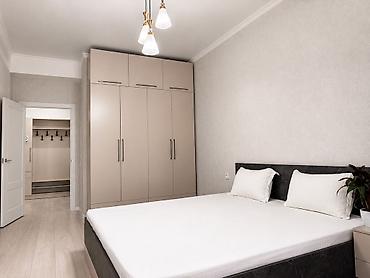 hostel osh: Студия, Нижний Джал (Джал-23), Душевая кабина, Постельное белье, Кондиционер — 2