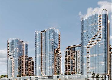 авангарт: 2 комнаты, 99 м², 16 этаж — 1