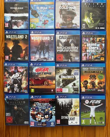 plesteşn 4: PS4 Beyond Two Souls+Heavy Rain - 30 azn PS4 Human Fall Flat - 30 azn