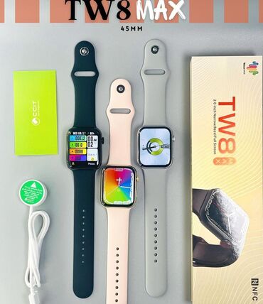 tw8 max smartwatch: Yeni, Smart saat, Аnti-lost