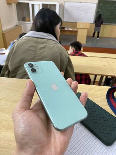 Apple iPhone: IPhone 11, Б/у, 64 ГБ, Зеленый, 90 %