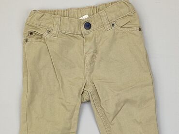 jeansy bez kieszeni: Spodnie jeansowe, H&M, 3-6 m, stan - Dobry