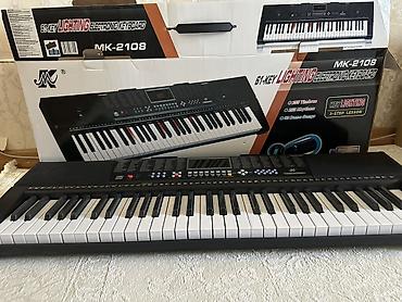 Sintezatorlar: MK-2108 61-key Lighting Electronic Keyboard - 61 ədəd işıqlı klaviş — 3