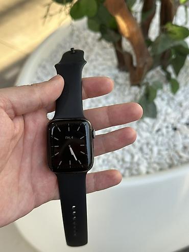 apple woth: Apple Watch 5 44mm Основные особенности: - Цвет корпуса: темный — 8