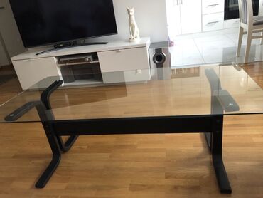 kupujemprodajem stolovi za sminkanje: Dining tables, Rectangle, Glass, Used