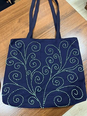 Другие сумки: Хендмейд сумки с вышивкой и аппликациями - Материалы: плотный — 6