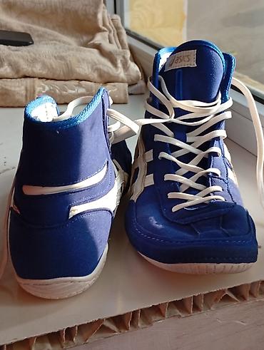 tech flecee: Мужские кроссовки, 42, Asics, Б/у, цвет - Синий — 1