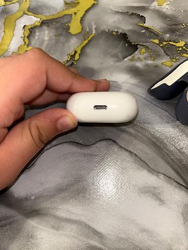 bluetooth qulağlığ: AirPods 4 arginaldir!!! karobkasi yoxdur usdunde qara kabro hediye — 5