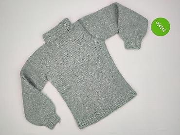 pluszowy sweter: Hand Knitted, Golf damski, rozmiar S — 3