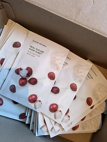бепантен цена: Тканевая маска для лица Nature Republic Real Nature Mask Sheet Shea — 1