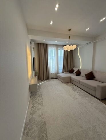 квартира с панорамным видом: 2 комнаты, 50 м², Элитка, 2 этаж, Дизайнерский ремонт