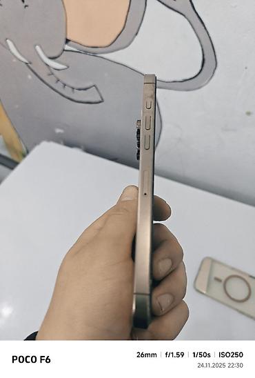 Уюлдук телефондор жана аксессуарлар: IPhone 16 Pro Max, Колдонулган, 256 ГБ, Desert Titanium, Куту, 97 % — 7