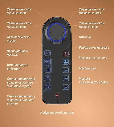 Мебель: Массажное кресло, Новый, В рассрочку, Бесплатная доставка, цвет - Бежевый — 4