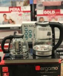 cayni: Yeni, rəng - Qara, Çaydan, Şüşə, 2,5 bucket volume l