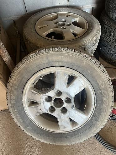 Дөңгөлөктөр монтажда 195 / 65 / R 15, All-season, Колдонулган, Комплект, Жеңил унаалар, Куйма, тешиктери - 5 — 3