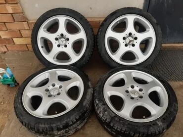 Диски: Диски R 17 Mercedes-Benz, Комплект, отверстий - 5, Б/у