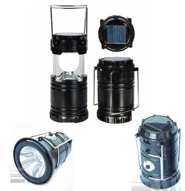 Oprema za kampovanje: Solarna kamp LED lampa - fenjer Solarna kamp LED lampa - fenjer - — 10