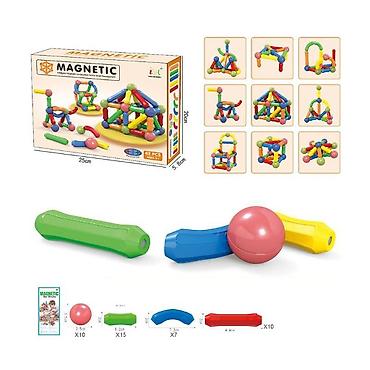 drvene sandale: Magnetne kocke – edukativni set za kreativnu igru (šifra: 61/29462-50) — 1