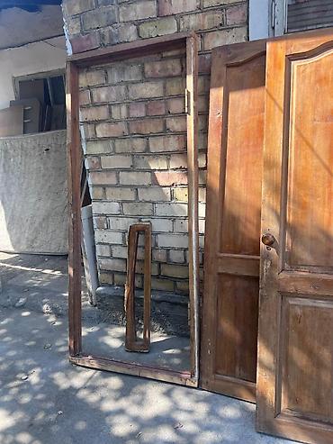 купить дрова в бишкеке: Двери для домов и квартир, Деревянная, Одностворчатая, Кыргызстанская — 2
