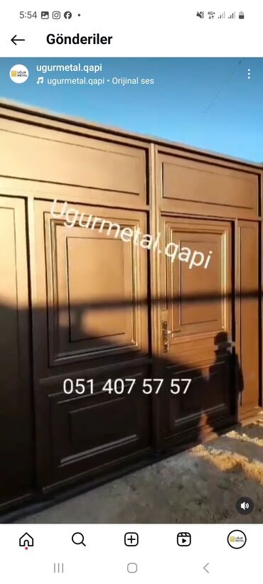 Həyət darvazaları: İlkin Ödenis Yox. Tek Sexsiyyet Vesiqesi İle Bu Ay Al Gelen Aydan Öde — 4