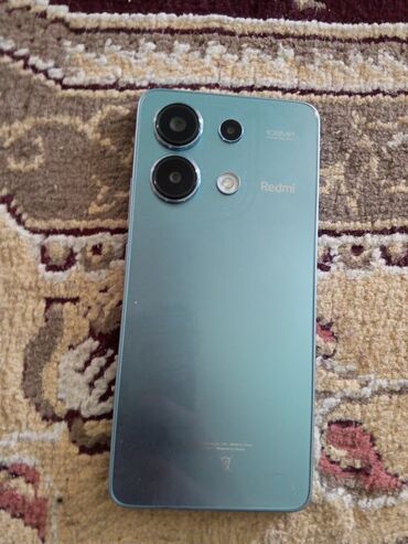 xiaomi note 100: Xiaomi Redmi Note 13, 128 GB, rəng - Mavi, 
 Barmaq izi, İki sim kartlı, Face ID