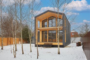 Строительство под ключ: Модульный дом из дерева и металла - Тип: сборно-модульный дом — 21