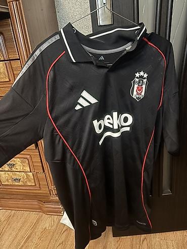 galatasaray: Futbolka, Adidas, M, rəng - Qara — 1