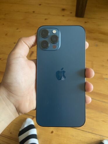 продажа холодильников бу: IPhone 12, Синий, Face ID