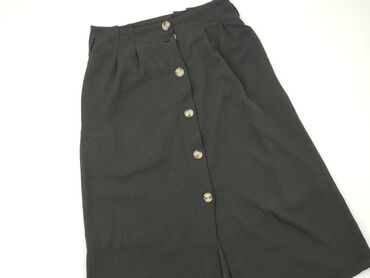 wełniana plisowane spódnice: Skirt, Amisu, M (EU 38), condition - Fair