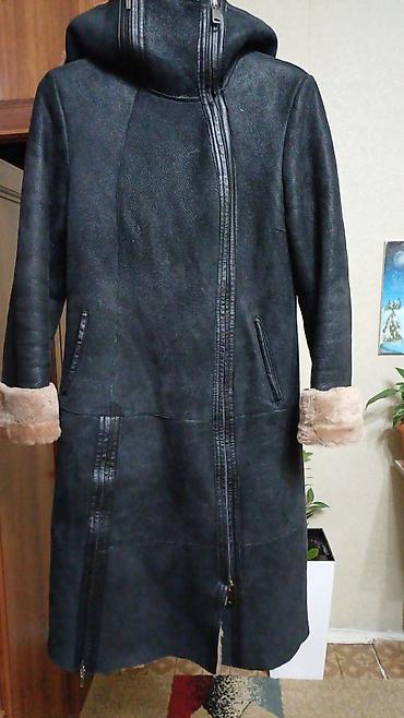 овчина цигейка: Дубленка, Турция, Длинная модель, С капюшоном, 2XL, L, XL — 6