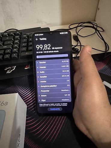 honor 100: Honor X6a, 128 GB, rəng - Qara, İki sim kartlı — 3